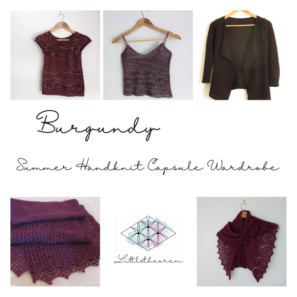 burgundy summer knitting patterns