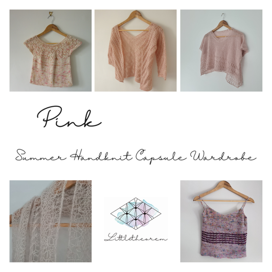 pink summer knitting patterns
