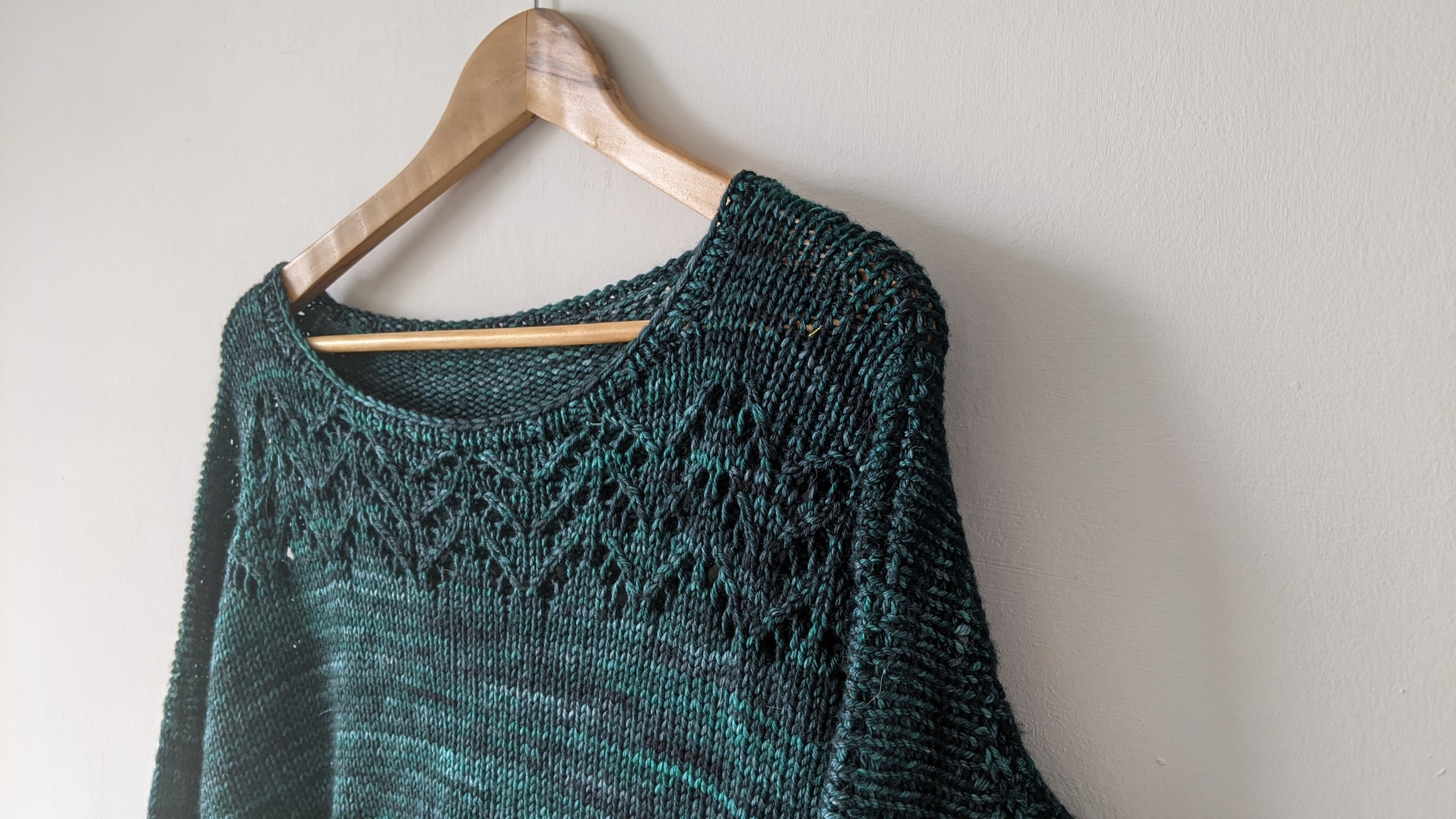 Tentsmuir Sweater knitting pattern by Littletheorem Knits